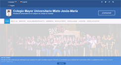 Desktop Screenshot of colegiomayorjesusmaria.org